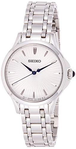Preisvergleich Produktbild Seiko Damen Analog Quarz Uhr mit Edelstahl Armband SRZ491P1