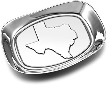 Wilton Armetale Texas State Bread Tray, 9.25-Inch-by-6.25-Inch