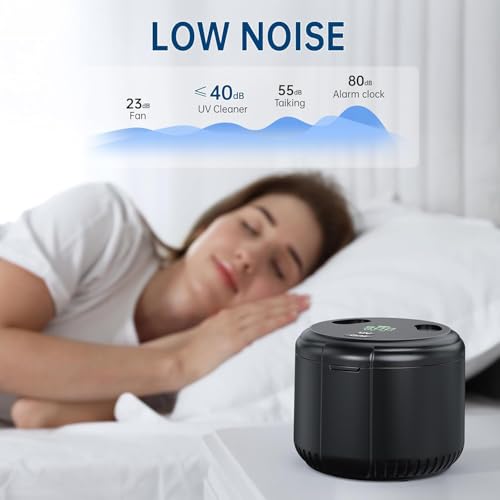 Image of 45kHz Ultrasonic Retainer Cleaner Machine, Dental Cleaning Pod with Digital Timer for Denture, Mouth Guard, Invisalign, Aligner, Night Guard, Braces, Toothbrush, Jewelry, 200ML Tank (Black)