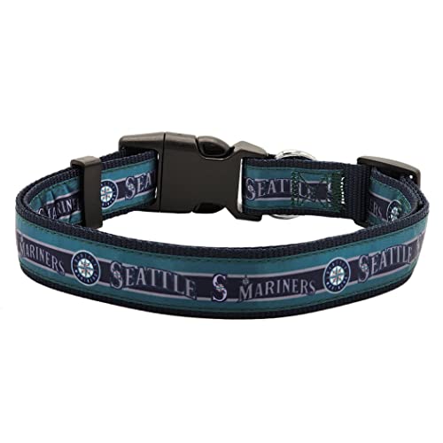 Collier Seattle Mariners Pets First chien taille S réglable - 5