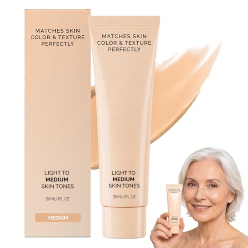 Luxe Foundation Colour Changing PHgesteuerte farbanpassende Foundation mit aufbaubarer Deckkraft Feuchtigkeitsspendende Langzeit Foundation Creme Ideal für reife & empfindliche Haut