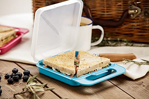 Tatay 1167100 Titolare del panino di plastica Blue...