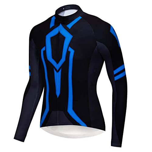 Men s Tron Cycling Jersey Short Long Sleeve Breathable Bicycle Shirt and Bib Shorts with 3 Rear Pockets