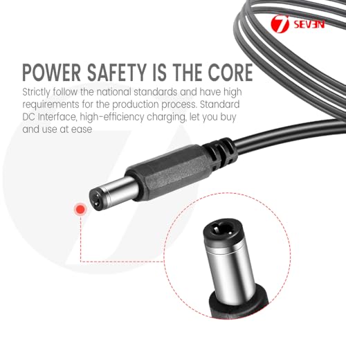 Image of 7SEVEN 12V 2Amp Dc Adapter for CCTV Camera Power Supply Dvr Set Top Box Led Strip Light Car and Bike Toy Charger Dc Motor Modem Router, Ensure Pin Size