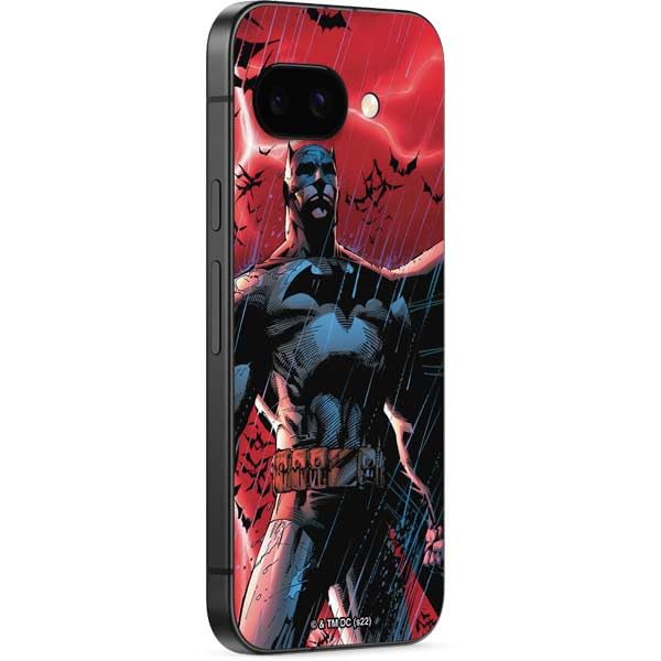 Skinit Decal Phone Skin Compatible with Google Pixel 9a - Officially Licensed DC Comics Batman All Star Batman & Robin, The Boy Wonder Cover #2 by Jim Lee Design