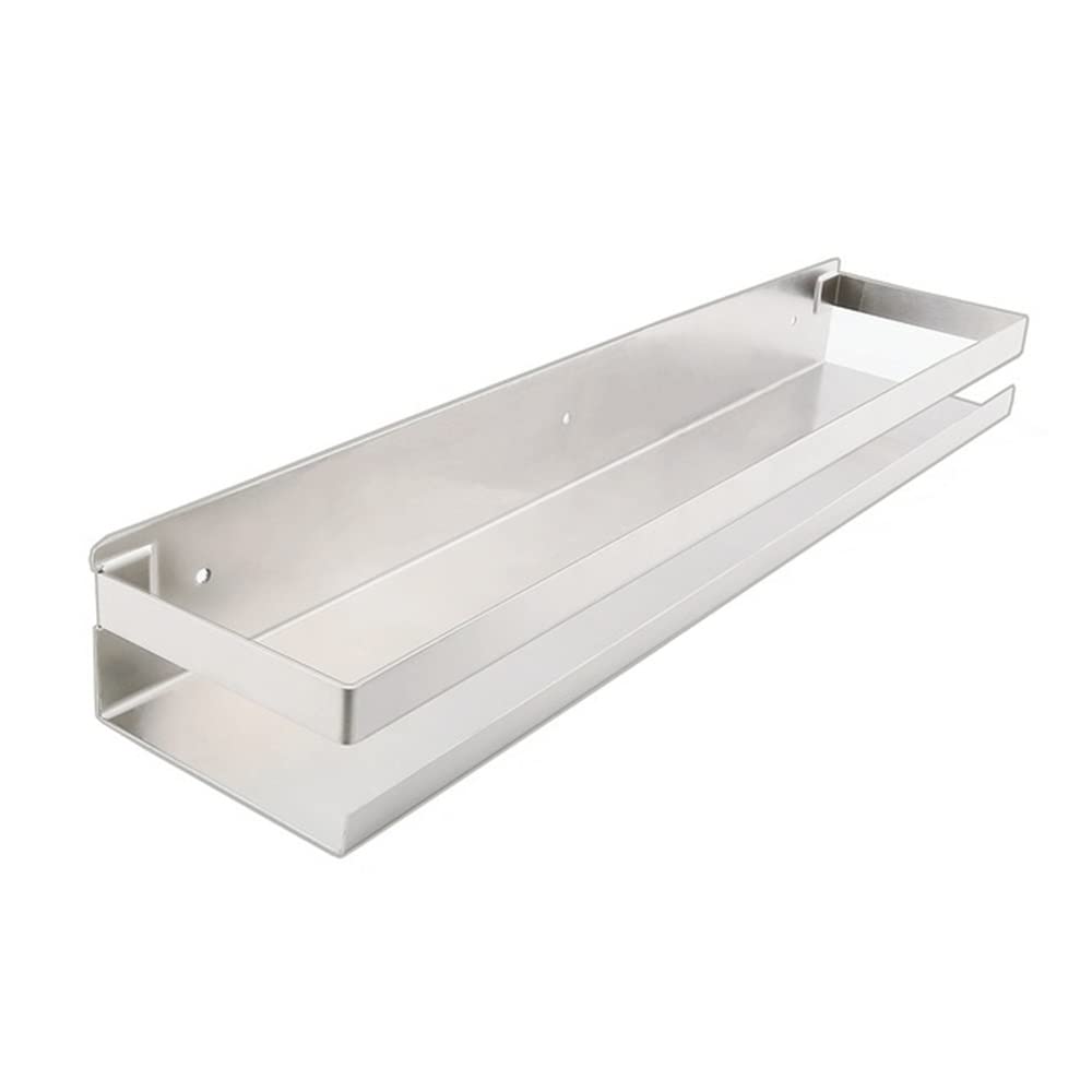 Étagère de rangement de douche luxe en or noir mat 40cm au design contemporain