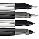 Pelikan 947093 Tintenroller Twist, universell für Rechts- und Linkshänder, schwarz + Refillpatronen (Tintenroller)