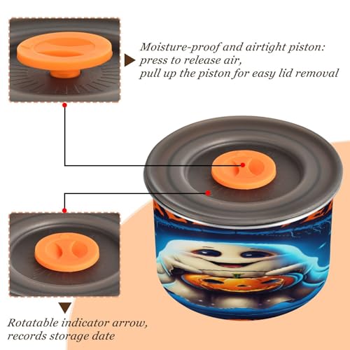 Envase hermético de acero inoxidable para café de 17 oz miniatura 3