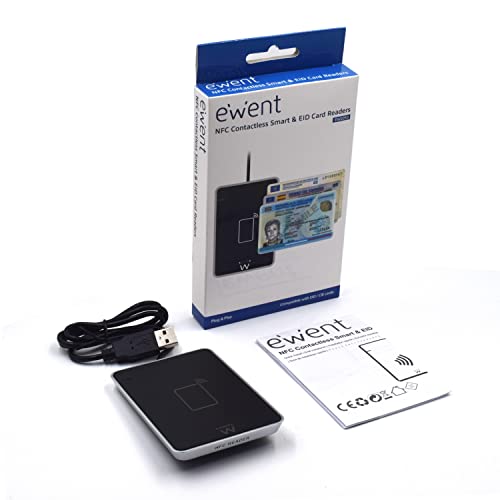 Ewent EW1053 Lettore RFID e NFC per Carta