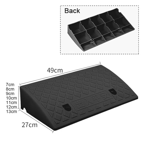 Rampa portátil antideslizante 49x27x13cm para coches miniatura 5
