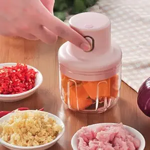 KHODAL ENTERPRISE electric garlic chopper garlic chopper electric electric garlic crusher chopper cutter best electric mini garlic chopper chatni chutni mini garlic grinder