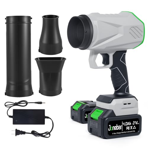 Upgrade Leaf Blower Cordless,Jonebar Electric Leaf Blower with Battery and Charger,21V 4.0 - image 1