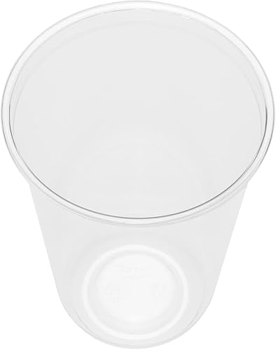 Miniatura 5 de Karat Vasos transparentes de PET en forma de U de 24 onzas, duraderos y reciclables (3.858 in) (paquete de 600)