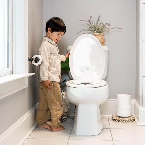 Ingenuity 17005 Ity By Ingenuity Flip & Sit Potty Seat (White) – Easy To Set Up & Remove Potty Training Seat That Attaches To Adult Toilet Seat thumb #7