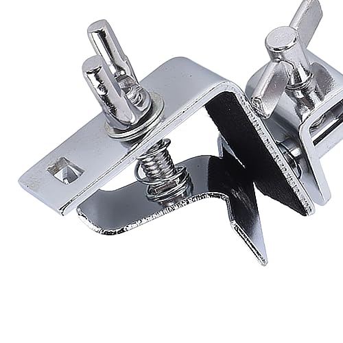 Abrazadera para soporte de batería Mbeysaq para cowbell y percusión con ángulo ajustable miniatura 4