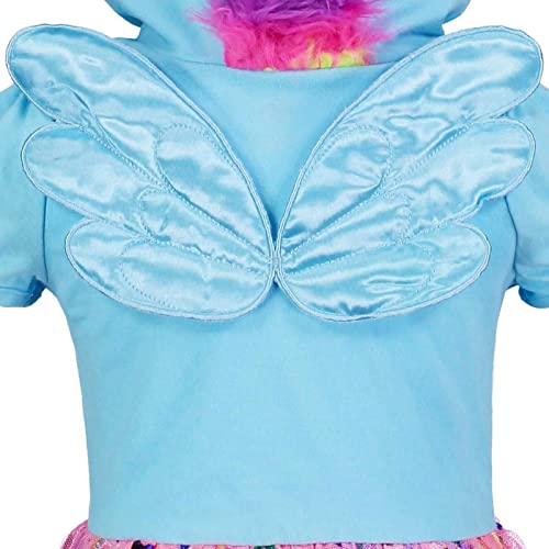 My Little Pony Toddler Girls Costume Short Sleeve Dress Blue 4T #TOP7