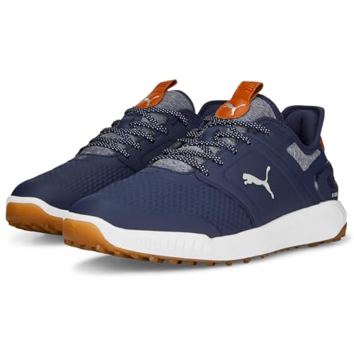 Puma Men's Ignite Elevate Golf Shoe, Navy Silver, 28.0 cm - Image 6