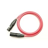 MOGAMI モガミ 2534 XLRマイクケーブル NEUTRIK 金メッキ 1.5m 赤