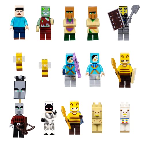Mini Action Figures Set Toys, 14Pcs Mini Figurines for Kids, 1.5Inch Mini Game Dungeons Figures, Mini Action Figure Creeper Doll Set, Dungeons Action Figurines Toy Sets for Boys and Girls Mini Action Figures Set Toys, 14Pcs Mini Figurines for Kids, 1.5Inch Mini Game Dungeons Figures, Mini Action Figure Creeper Doll Set, Dungeons Action Figurines Toy Sets for Boys and Girls