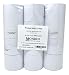 Monroe Systems for Business Single Ply Bond Paper Rolls, Top of the Line, 20 lb.
