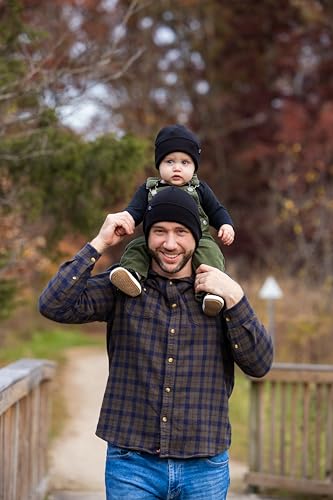 Image of Funky Junque Baby, Toddler & Kids Beanie - Ultra Soft Stretchy Knit Winter Hat for Ages 0-10, Available in 3 Sizes