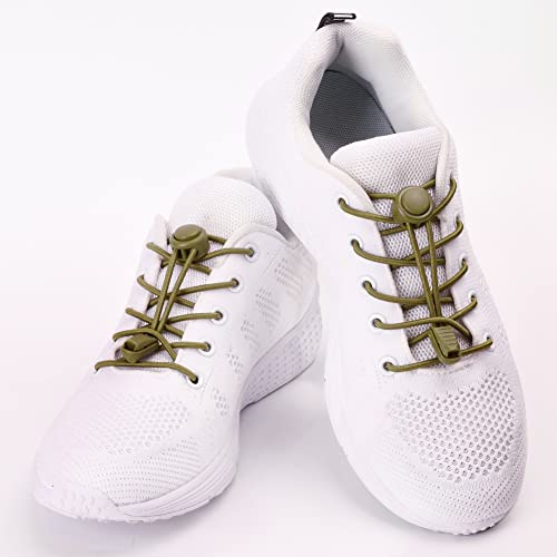 Image of UpUGo Elastic Shoe Laces, No Tie Shoe Laces Tieless for Kids, Adults, Elderly, One Size Fit All