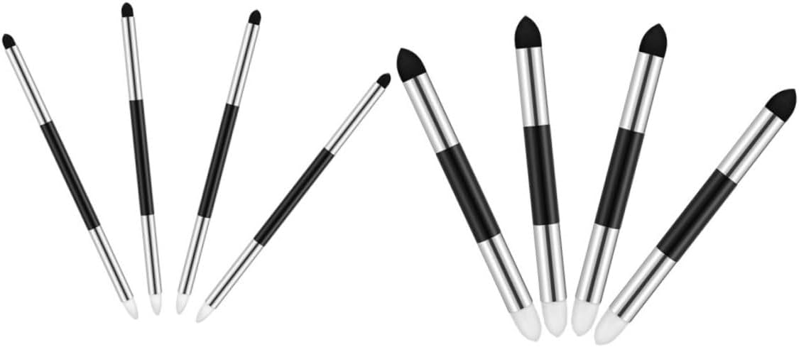 8pcs Artist Blending Sponge Pens Double Headed Washable Sketch Rubbing Brushes for Highlighting Shadowing and Detail Refinement Drawing and Art Supplies