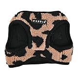 Puppia Brustgeschirr für kleine und mittelgroße Hunde - Serval Harness B - verstellbar und komfortabel, Beige, M