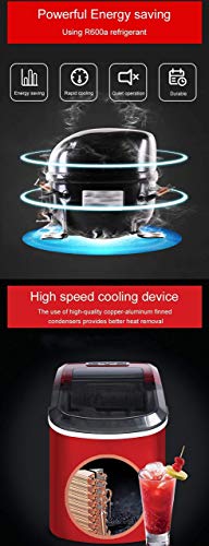 Fabricadora de hielo eléctrica portátil Mini 15 kg/24h miniatura 5