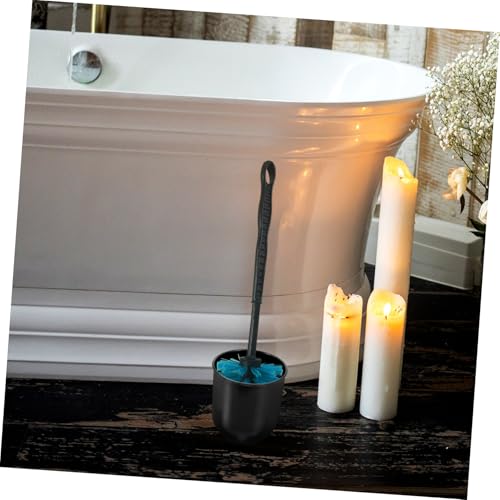 Image of Zerodeko 9pcs Plastic Toilet Brush Holder Base Bathroom Cleaning Cup Easy to Clean and Modern Household Accessory for Toilets and Showers
