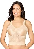 Comfort Choice Women's Plus Size Easy Enhancer Wireless Longline Posture Bra - 50 D, Nude
