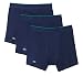Lacoste Men's 100% Cotton Boxer Brief Underwear, Multipack