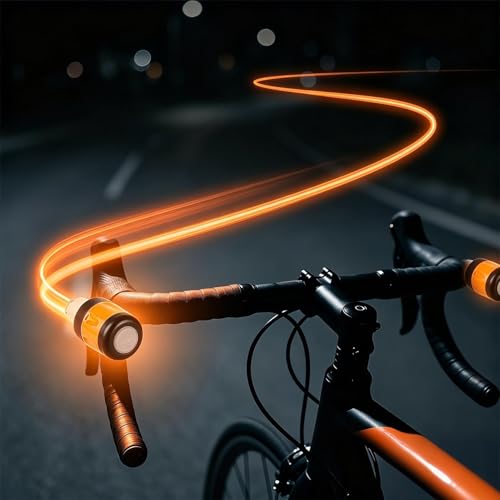 Luz de manillar de bicicleta para conducción nocturna en montaña 3