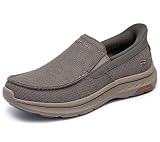 SKECHERS(スケッチャーズ) ハンズフリー スリップインズ ポラード ウィルフレッド 205451 つま先ゆったり 洗濯機洗い可 防滑 メンズ スニーカー
