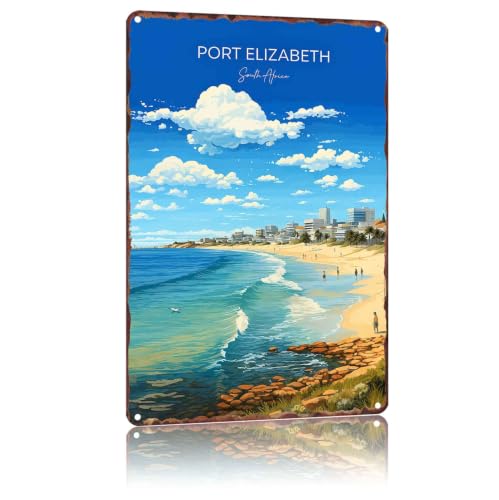 Man Cave Tin Metal Sign 8x12 Inch Port Elizabeth South Africa Restaurant