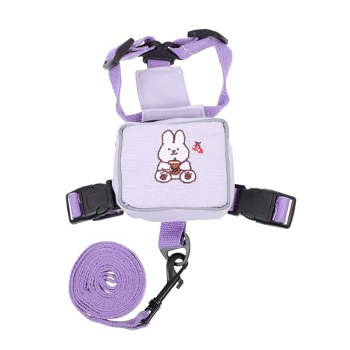 Arnés ajustable anticaídas para control seguro de gatos y perros pequeños mochila chaleco S 2