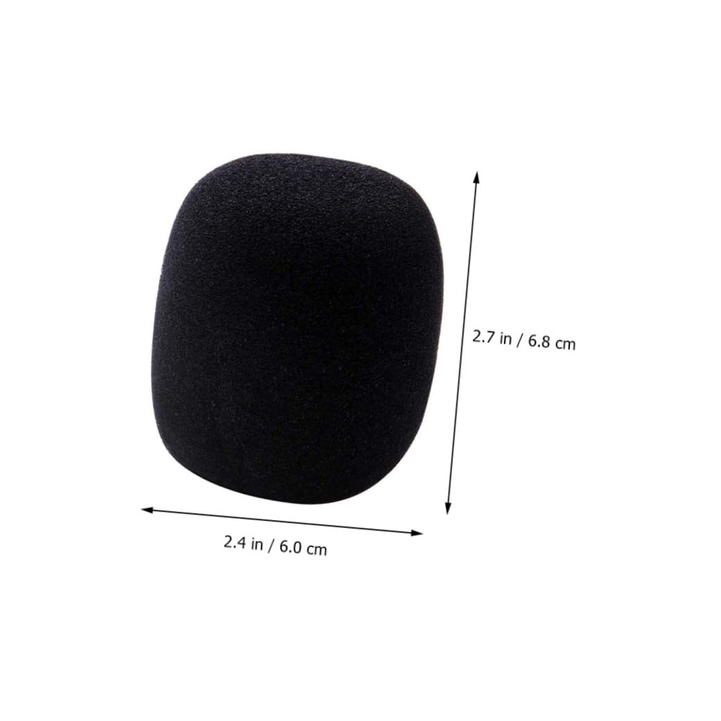 9pièces Bonnette Eva Pour Microphone Couvre-microphone Anti-vent Et Anti-bruit Pour Ktv Conférences Et Enregistrements