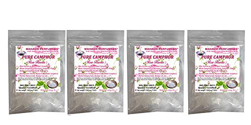 Image of Rose Flavour Desi Camphor-IsoBorneol-Pure Camphor- Camphor Flex (edible-pure-pharma grade)(Aqua White) (Rose, Pack of 4)