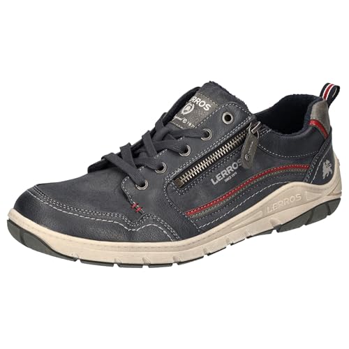 Basket LERROS Homme 4209-302 en textile bleu marine pour un look casual quotidien