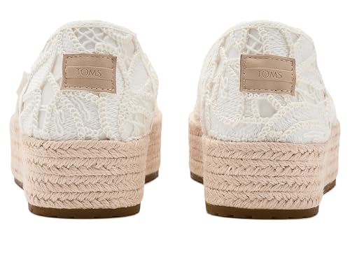 Image of TOMS Women's Valencia Platform Espadrille, Textile Upper, OrthoLite Insole