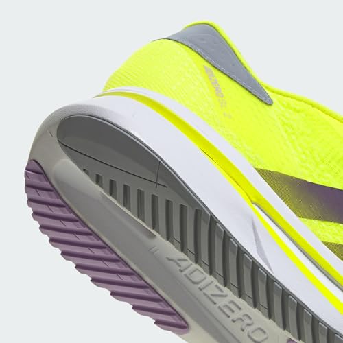adidas Herren Adizero Sl2 Shoes, solar Yellow/Aurora Plum/Powder Plum, 45 1/3 EU – Ansicht 5