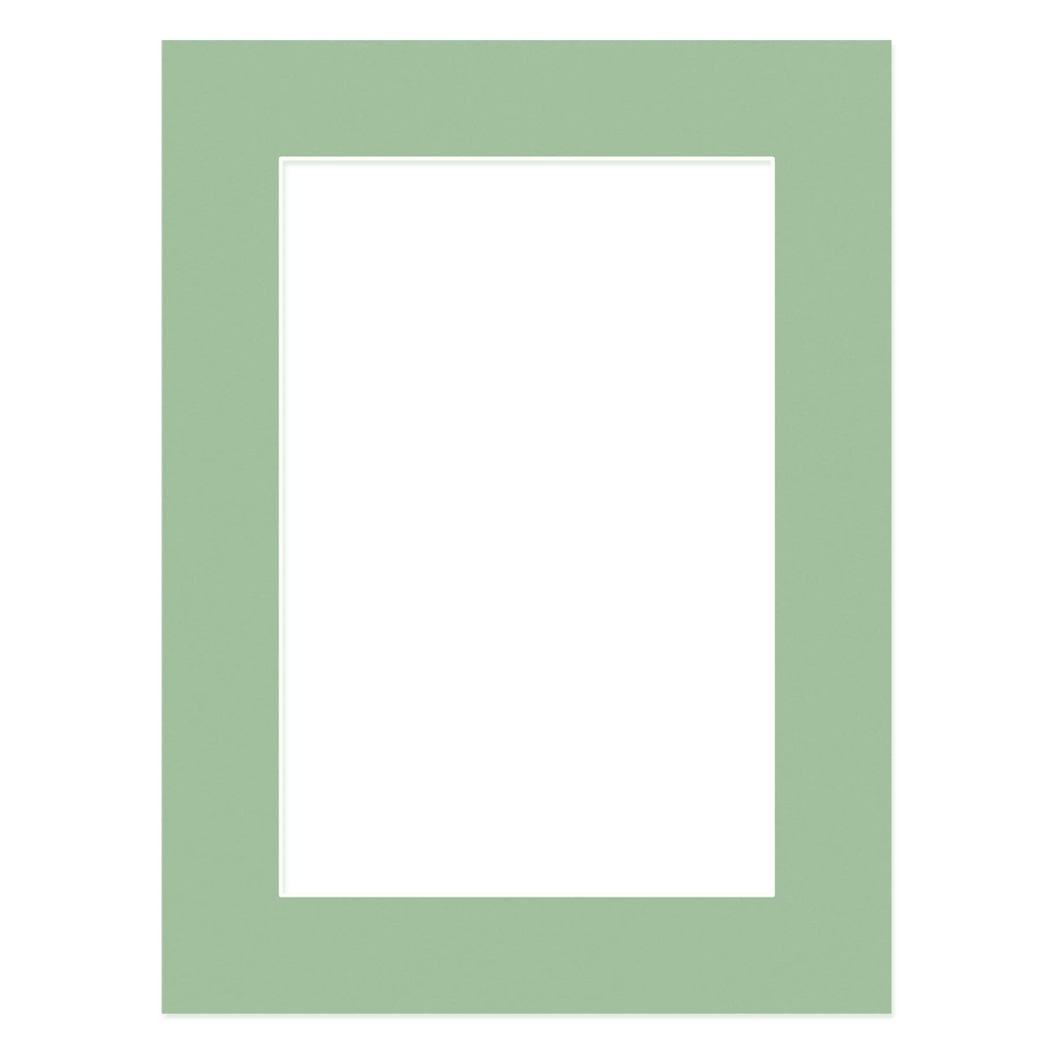 Alison Kingsgate 24x18" Sage Green Picture Mount for 18x12" Aperture — image 1