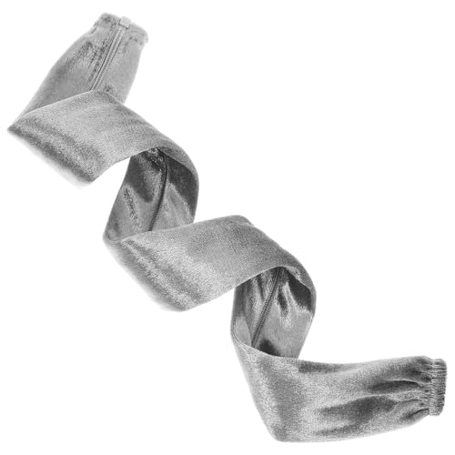 Cubiertas de tela para cables de lámparas colgantes de franela gris