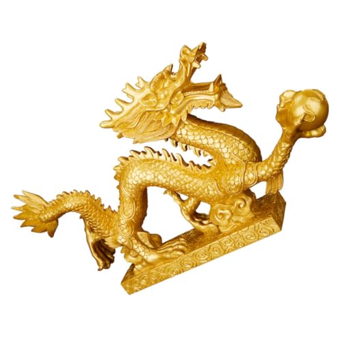 Statue de dragon en résine décoration bureau chic et original - 2