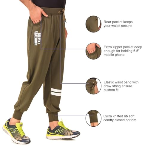 Image of UZARUS Men's Slim Fit Track pants