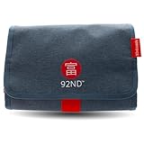 92ND.Supply Washroll – Hängekulturbeutel/Toilettentasche, wasserabweisend, 4...