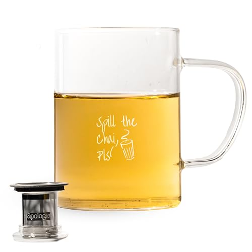 Image of Sipologie Inspire Tea Infuser Mug 350ml - Spill The Chai