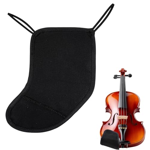 Violin Chin Rest Pad 1/2 1/4 Violin Shoulder Rest Violins Accessories Cotton Cover Protector for...