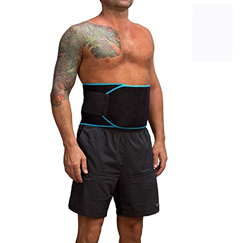 ATHLETIC LOOK Waist Trimmer Body Shaper and Sauna Effect Belt for Men