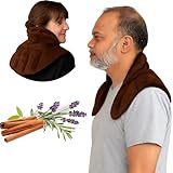 Herbal Concepts Comfort Neck and Shoulder Wrap, Dark Chocolate
